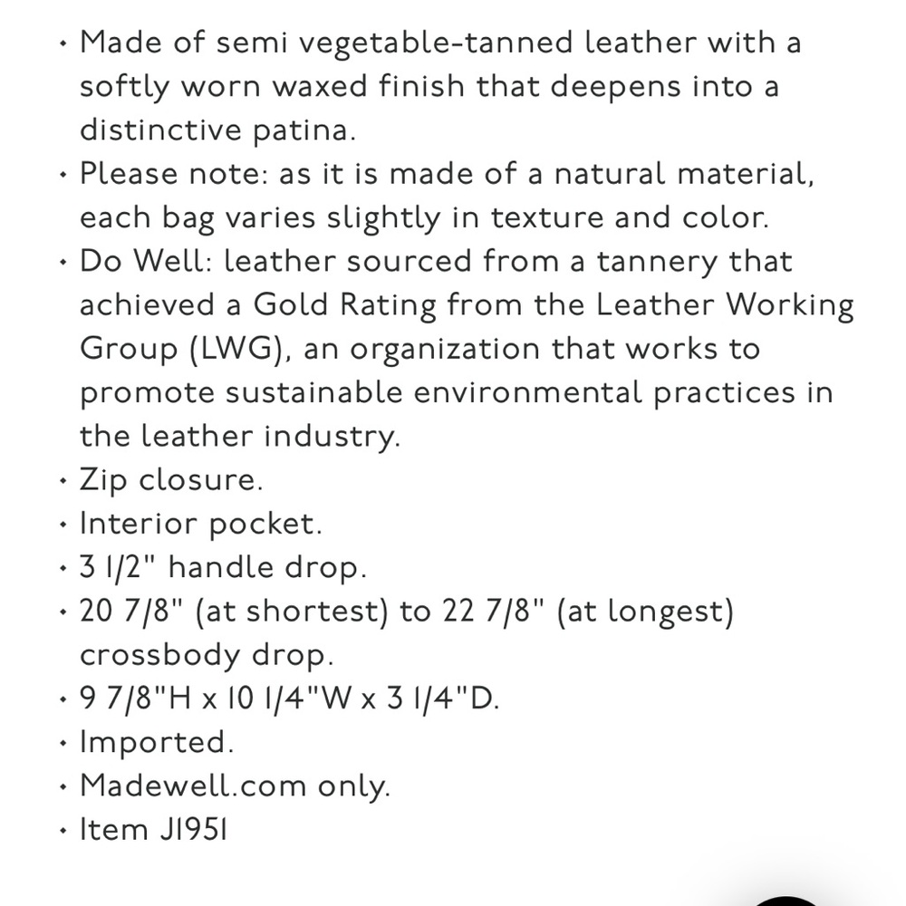 Madewell The Zip Top Transport Crossbody In Red - Picture 5 of 5